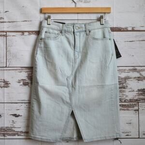 BANANA REPUBLIC Denim Pencil Skirt Size 0